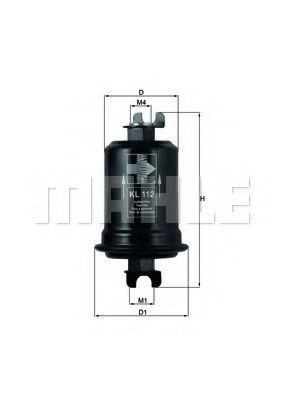 KL112 Mahle Original Фільтр палива